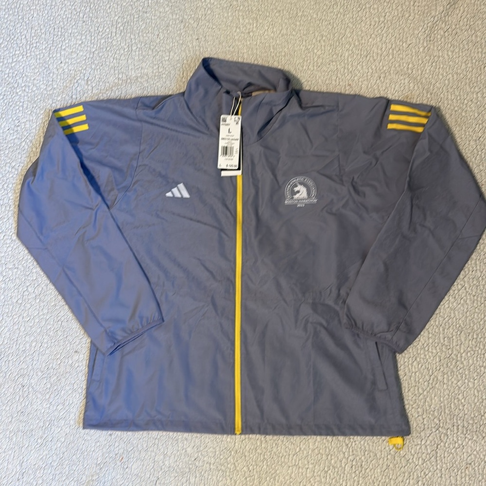 BRAND NEW adidas - Boston Marathon ‘23 Celebration Jacket - Picture 3 of 4
